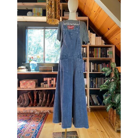 Free People Overalls Waffle Knit - Picture 2 of 11